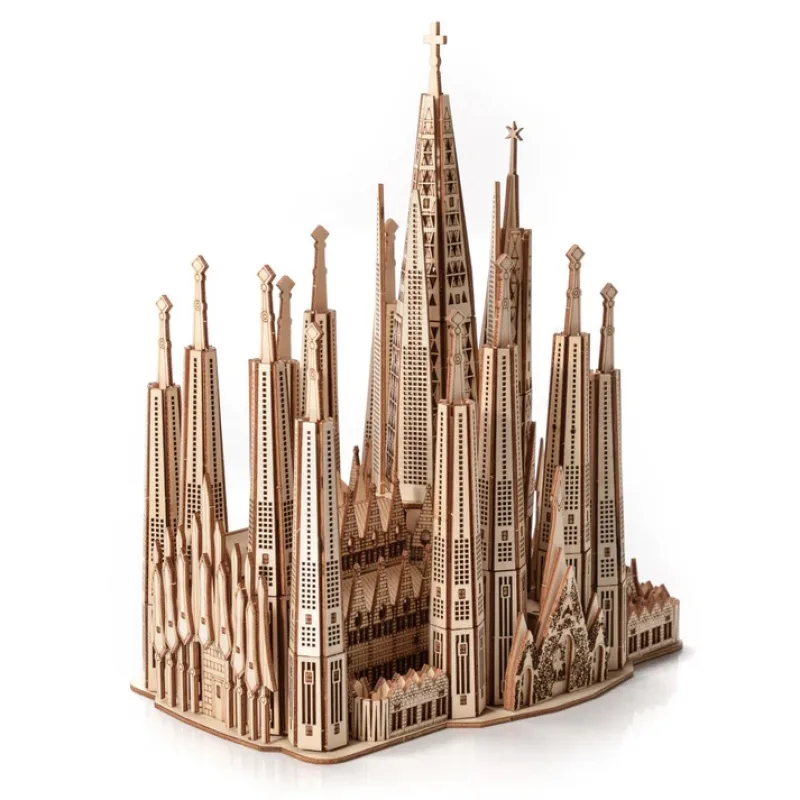 Little Story 3D drevená skladačka Sagrada Família