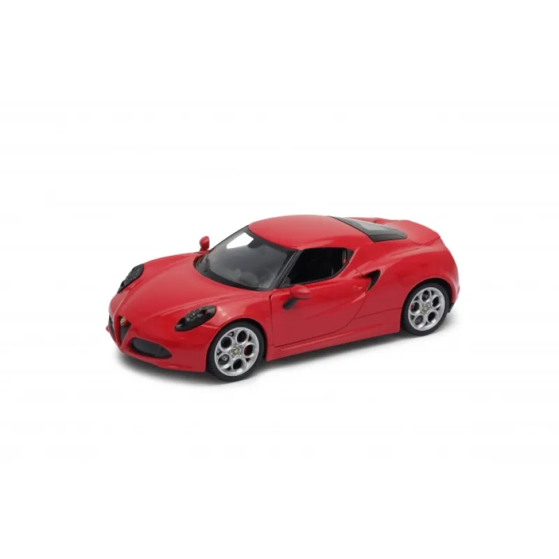 Welly - Alfa Romeo 4C model 1:34 bílá