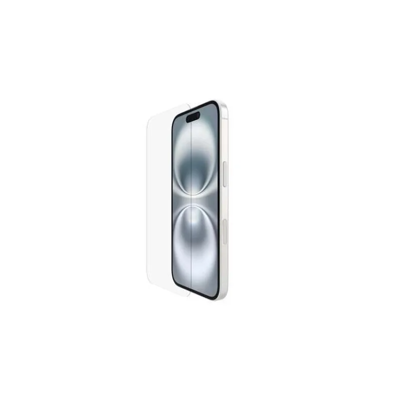 Belkin SCREENFORCE™ Invisiglass Anti-Microbial ochranné sklo pro iPhone 16 / 15 / 14 Pro (OVA171hq)
