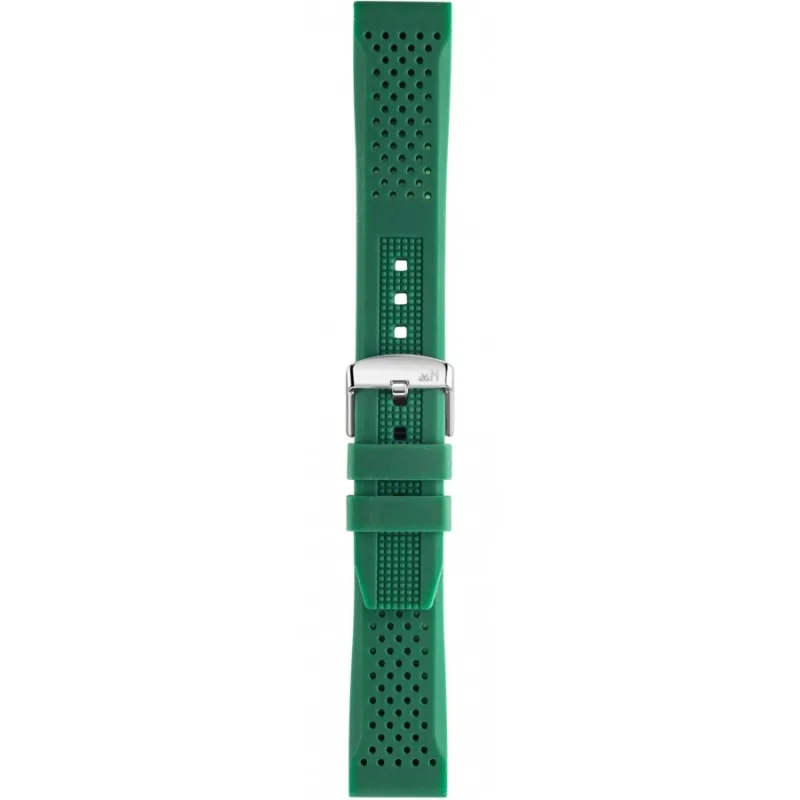 Sile - Silikónový remienok na hodinky 20 mm zelený MORELLATO A01X4983187075CR20