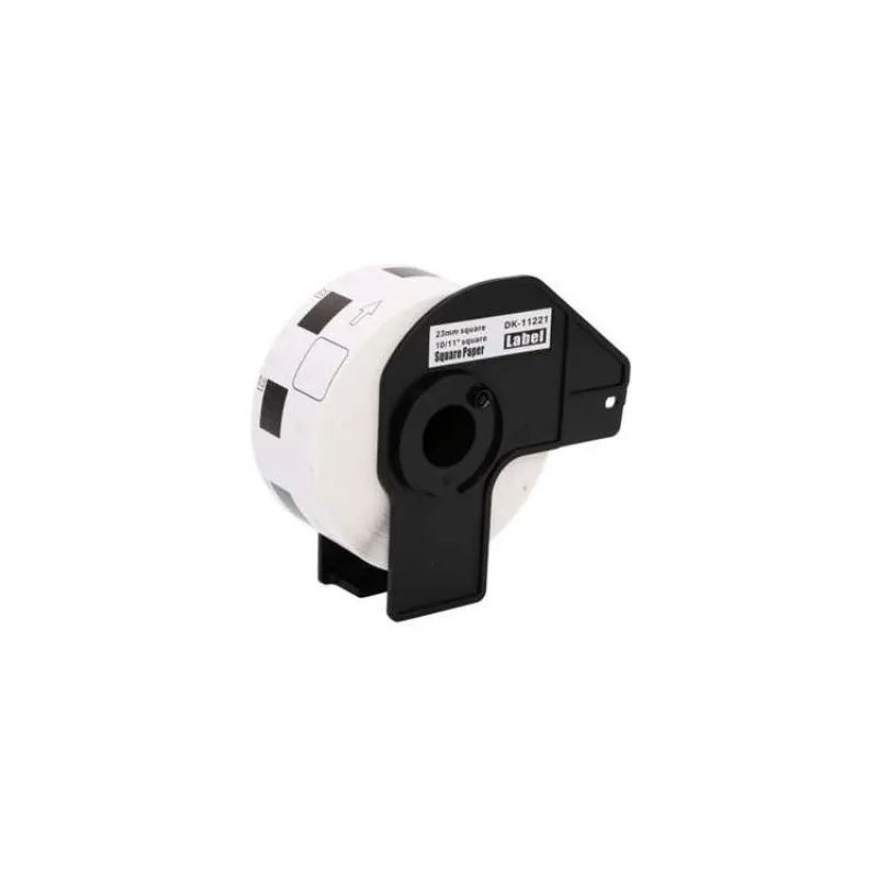 alt. štítky pre tlačiareň BROTHER QL - typ DK-11215 - 29 mm x 42 mm - 700 kusov, biele (ECO-DK-11215)