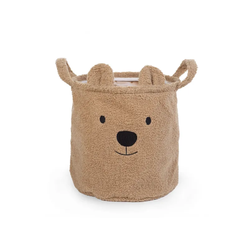 Childhome Kôš na hračky Teddy Beige 30x30x30 cm