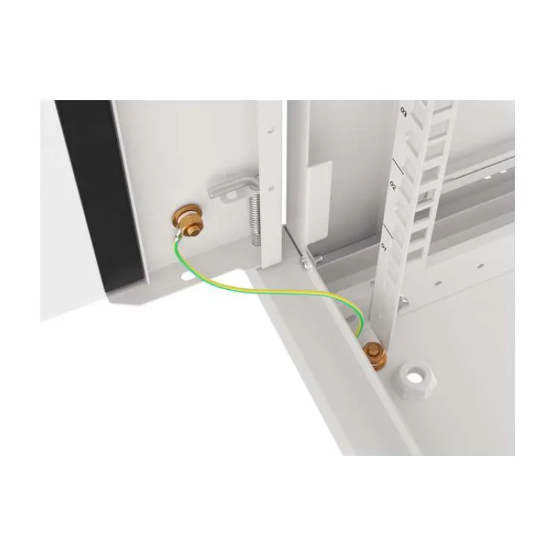 LANBERG RACKOVÁ SKRIŇA 19" NÁSTENNÁ 27U/600X450 (FLAT PACK) ŠEDÁ V2 (WF01-6427-10S)