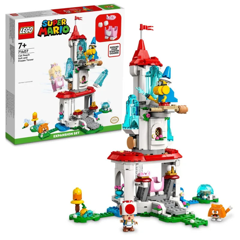 LEGO Super Mario 71407 Mačka Peach a ľadová veža - rozširujúca sada
