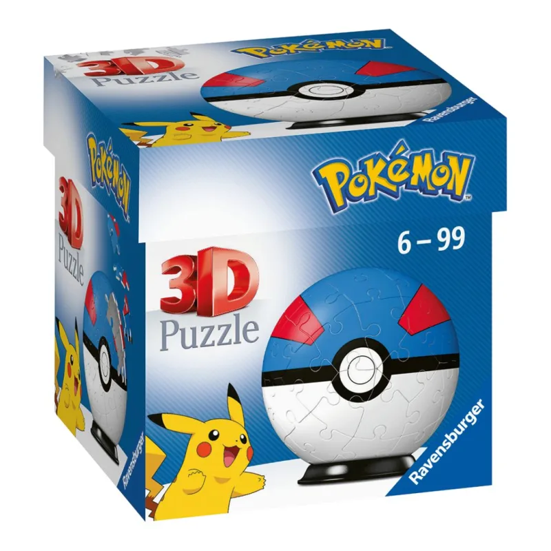 Ravensburger Puzzle-Ball Pokémon Motív 2 - 54 dielikov
