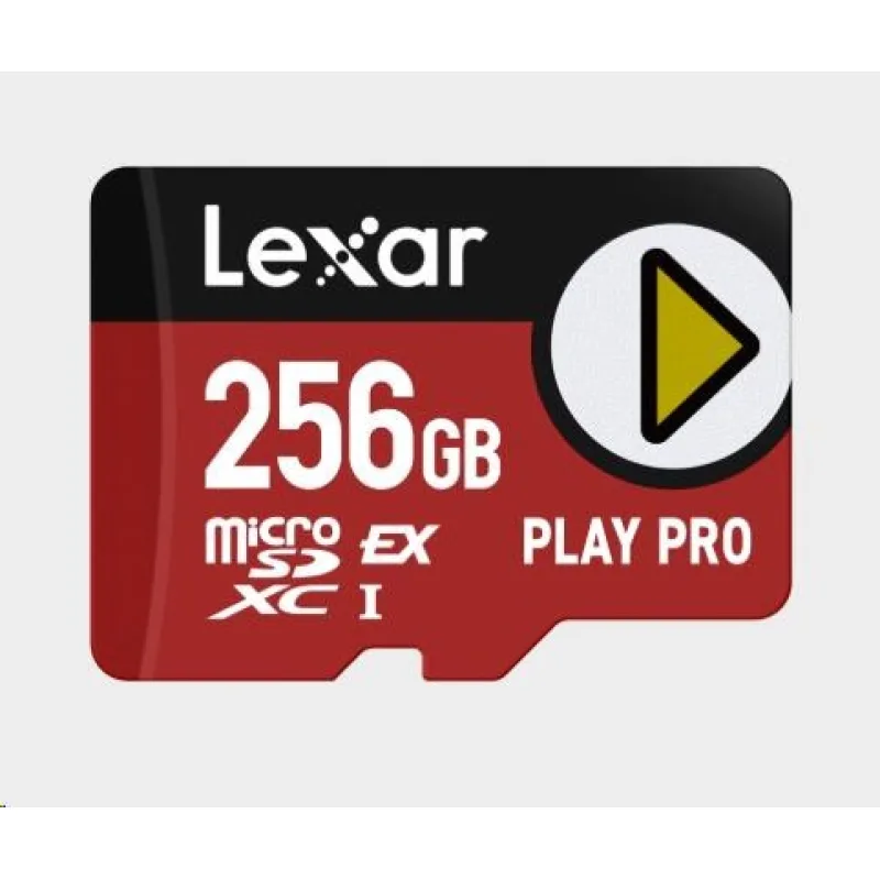 Lexar 256GB PLAY Pro microSD Express 7.1 C10 U3 LMSXPS0256G-BNNNG