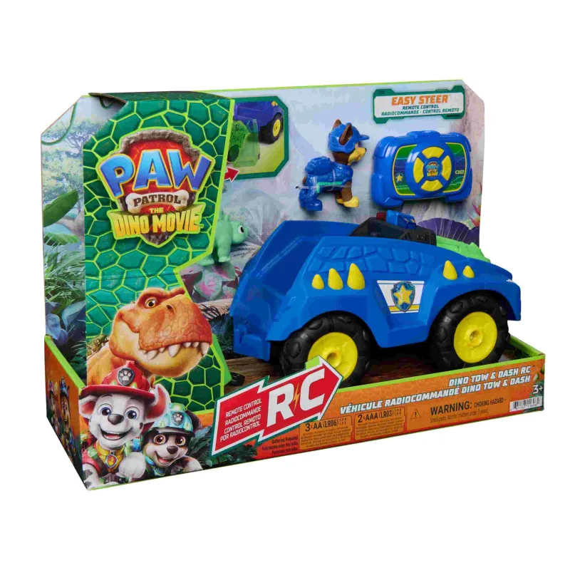 Spin Master LABKOVÁ PATROLA DINO RC AUTO S VOZÍKOM CHASE