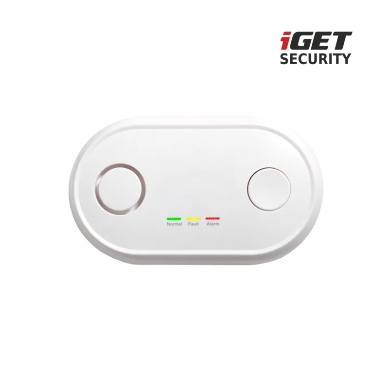 iGET SECURITY MP19 - bezdrátový detektor CO (oxid uhelnatý) pro alarm M6-4G, i samostatný 75020719