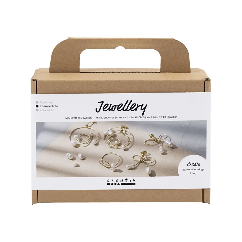 Creativ Company Kreatívna sada Drôtené šperky s perličkami