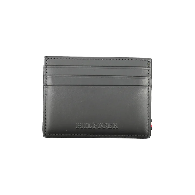 Pánska Peňaženka TOMMY HILFIGER - Čierna 
10.0X8.0X1.0cm Farba: čierna, Veľkosť: 10.0X8.0X1.0