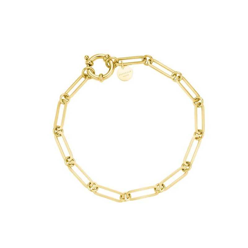 Rosefield náramok zlatej farby Chunky Chain JBRCG-J607