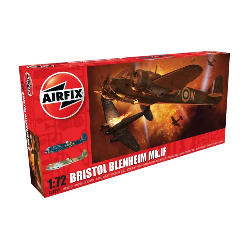 Airfix Classic Kit lietadlo A04059 - BISTOL BLENHEIM MK1f (1:72)