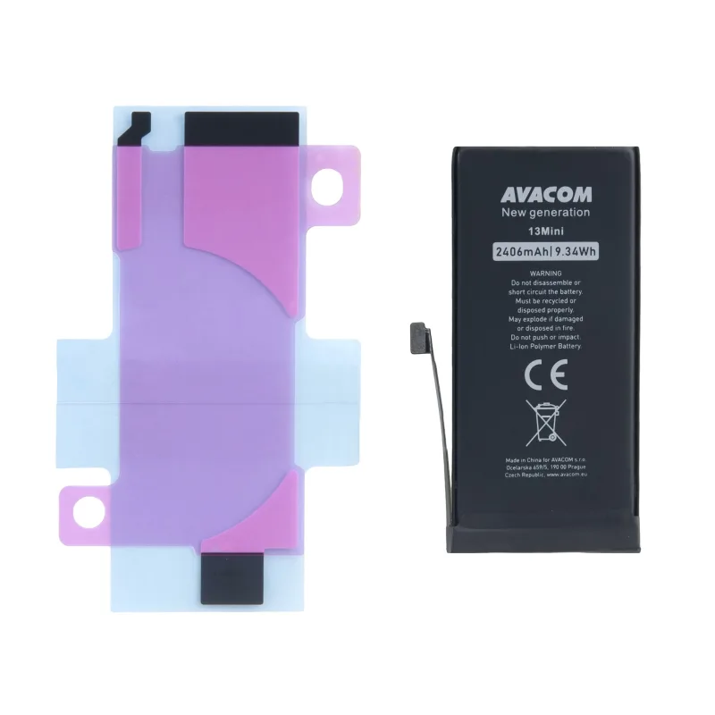 AVACOM Baterie pro Apple iPhone 13 mini, Li-Ion 3, 88V 2406mAh…