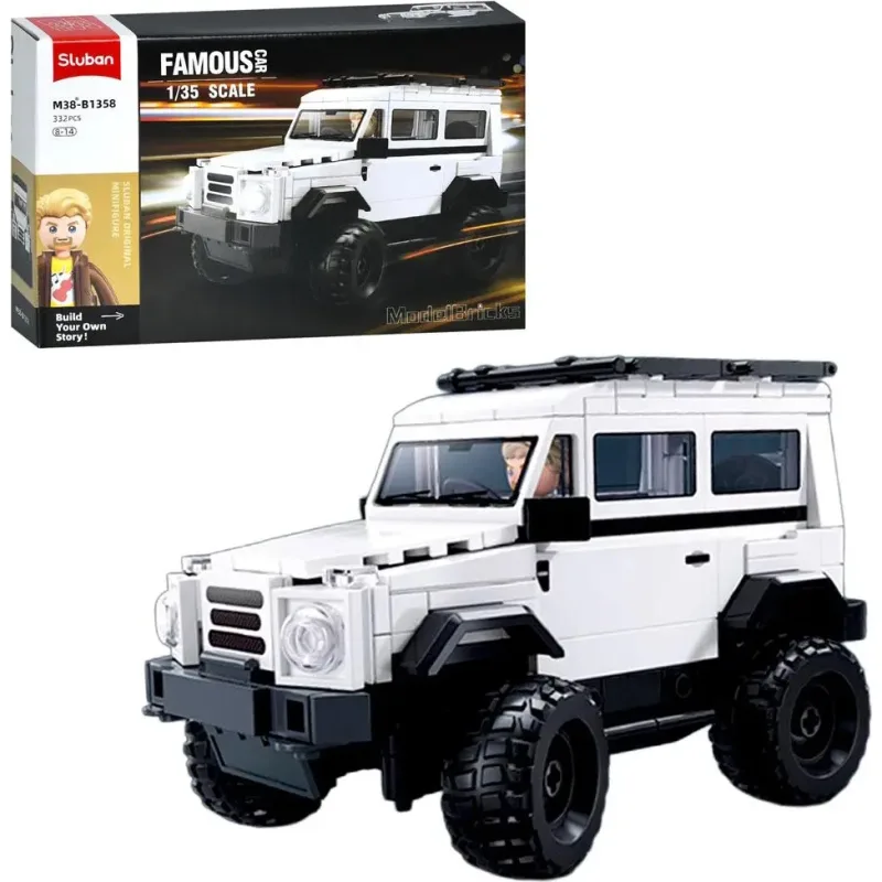 Sluban Sluban Model Bricks M38-B1358 Off-Road triedy G v mierke 1:35