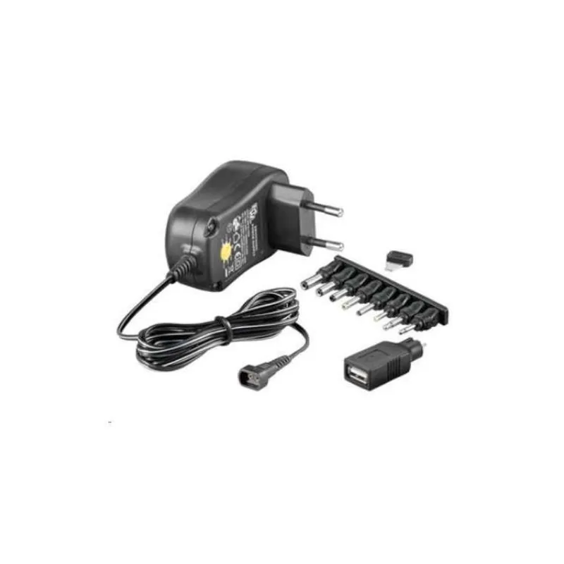 Univerzálny napájací adaptér Goobay 230V/3-12V DC 600mA (ppadapter-45)