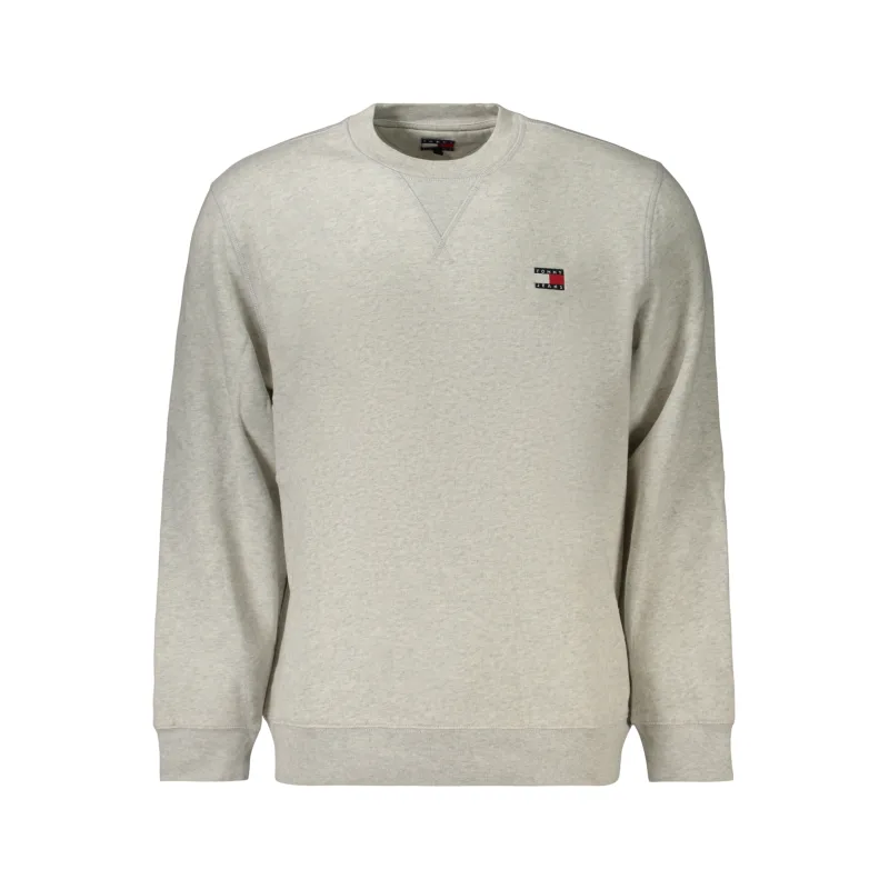 Pánska Mikina bez zipsu TOMMY HILFIGER - Šedá Farba: šedá, Veľkosť: L