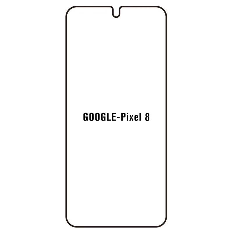 Sunshine Google Pixel 8 Predná Hydrogél ochranná fólia Strih: Kompatibilná s krytom 2, Typ fólie: Anti-Spy (Privacy)