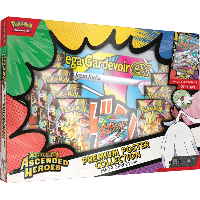 Pokémon Company Pokémon TCG: ME02.5 Ascended Heroes - Premium Poster Collection