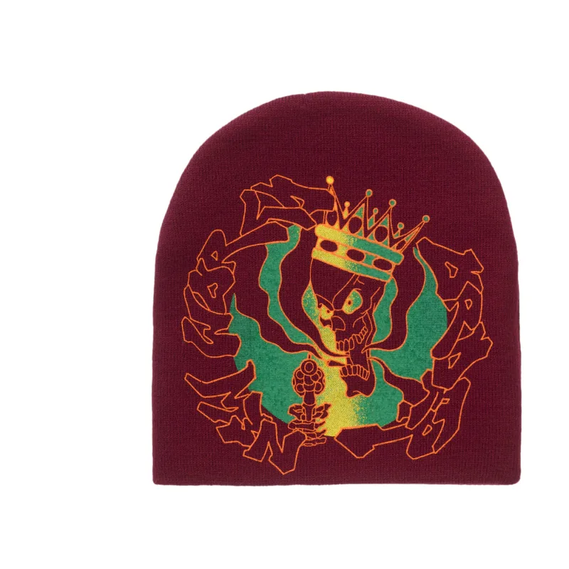Supreme New World Order Beanie Cardinal - OS