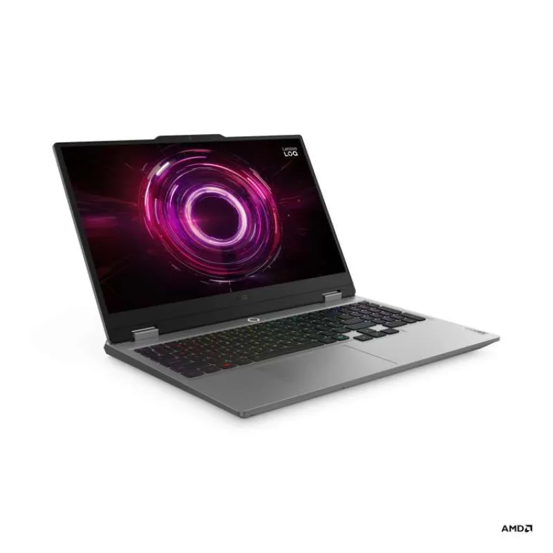 Lenovo LOQ 15AHP10 Ryzen 5 220/16GB/SSD 1TB/15,6"/IPS/FHD/144Hz/300nitů/RTX5050 8GB/RJ45/170W/WIN11 Home/šedá (83JG003XCK)