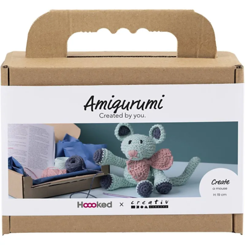 Creativ Company Sada na háčkovanie Amigurumi myška