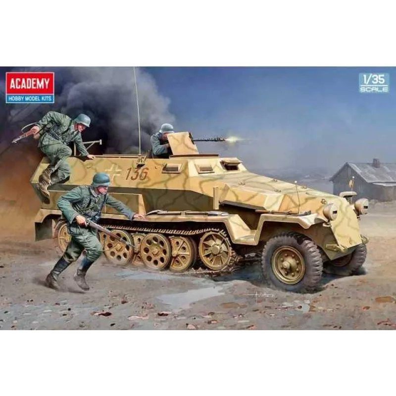 Model Kit military 13540 - Nemecký Sd.kfz.251/1 Ausf.C (1:35)