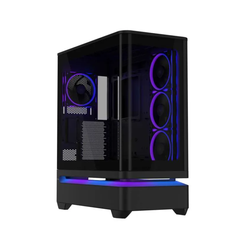 ASUS PRIME AP304 TG ARGB BLACK skrinka ATX 4x ARGB fan, čierna (90DC0110-B19000)