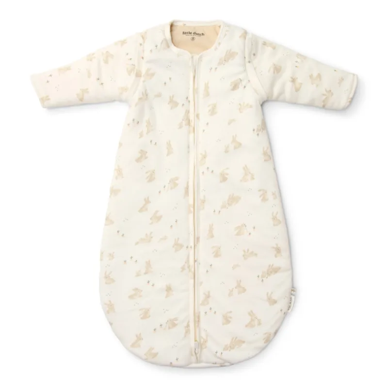 Little Dutch Spací vak s oddeliteľnými rukávmi 70 cm Baby Bunny