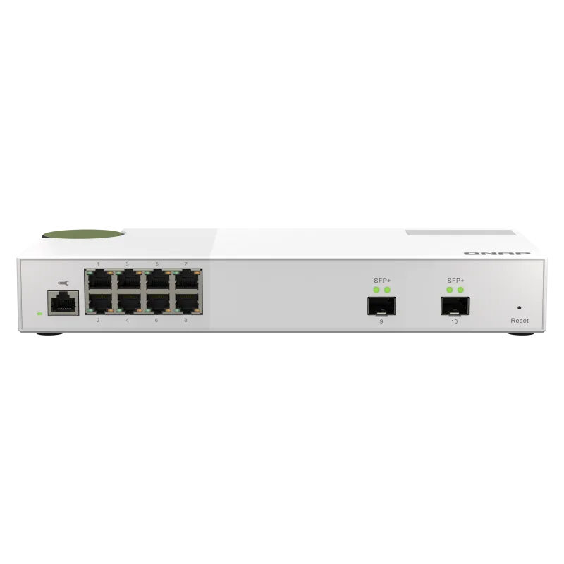 QNAP řízený switch QSW-M2108-2S (8x 2,5GbE RJ45 a 2x 10GbE SFP+) QSW-M2108-2S
