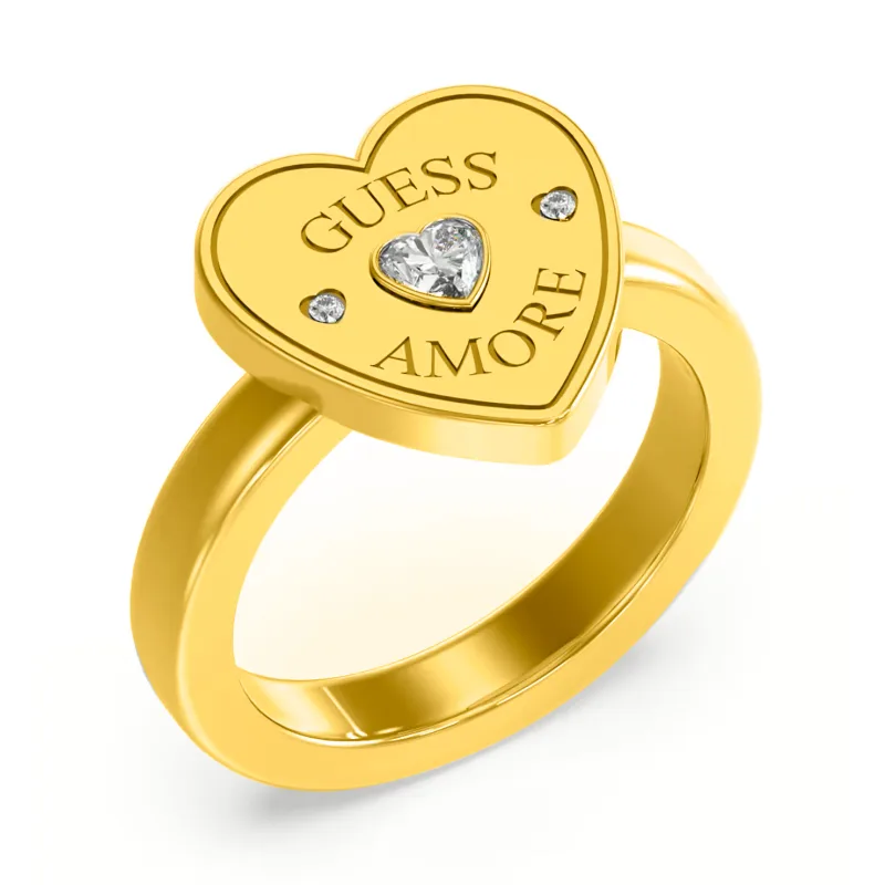 Dámsky Prsteň GUESS pre JUBR05059JWYG (56)
