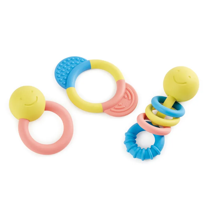 Hape ECO BABY - Sada hrkálok a hryzátok