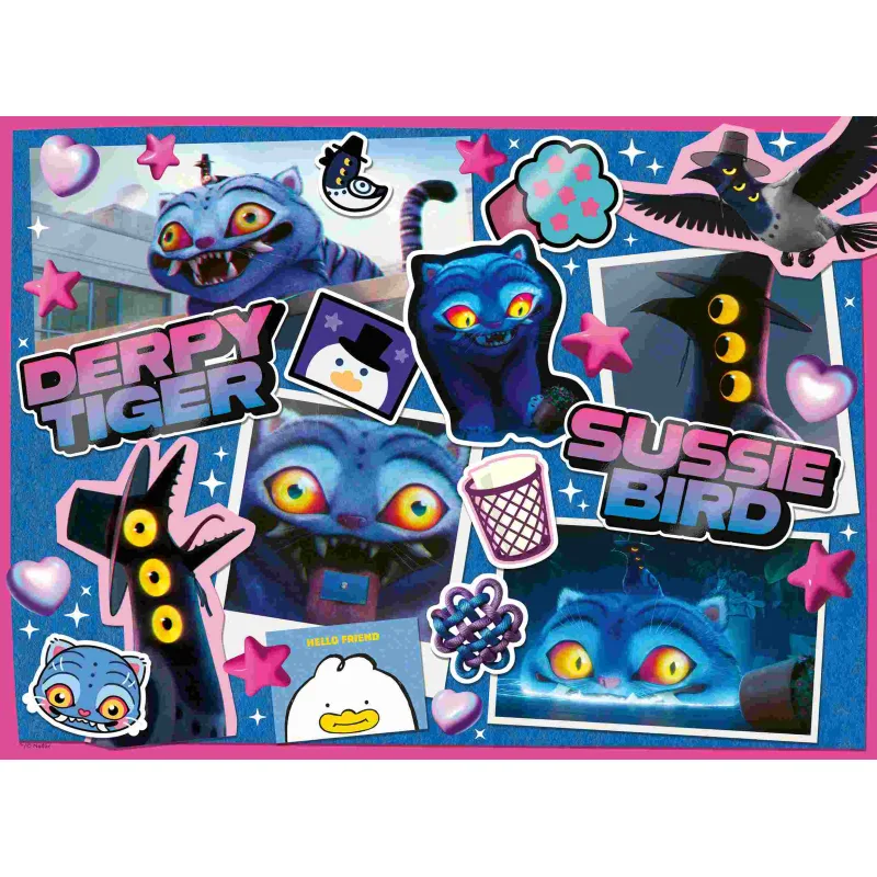 Ravensburger K-pop: Lovkyne démonov: Derpy a Sussie 300 dielikov