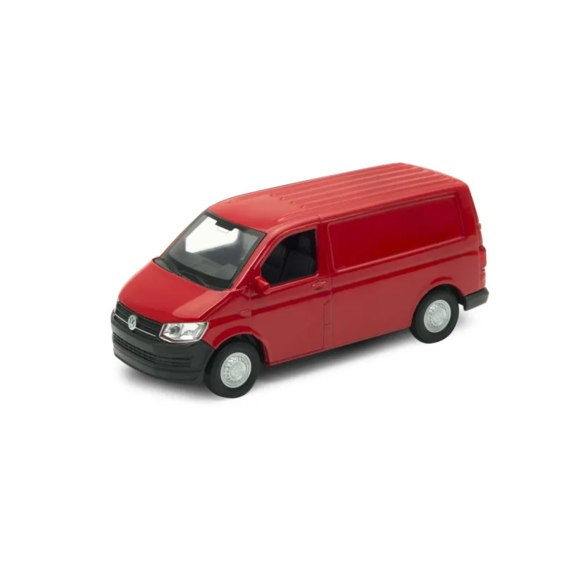 Welly Welly Volkswagen Transporter T6 VAN 1:34 strieborná