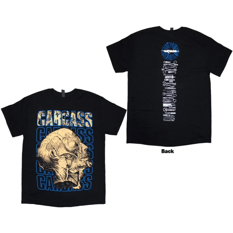 Carcass - Necro Head (Back Print) (tričko)