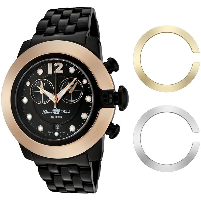 Pánske Hodinky GLAM ROCK GR32183 (44MM)