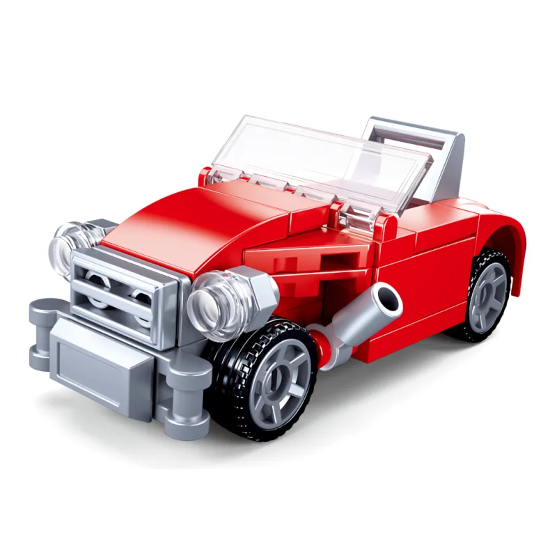Sluban Sluban Builder M38-B0920C Červený kabriolet
