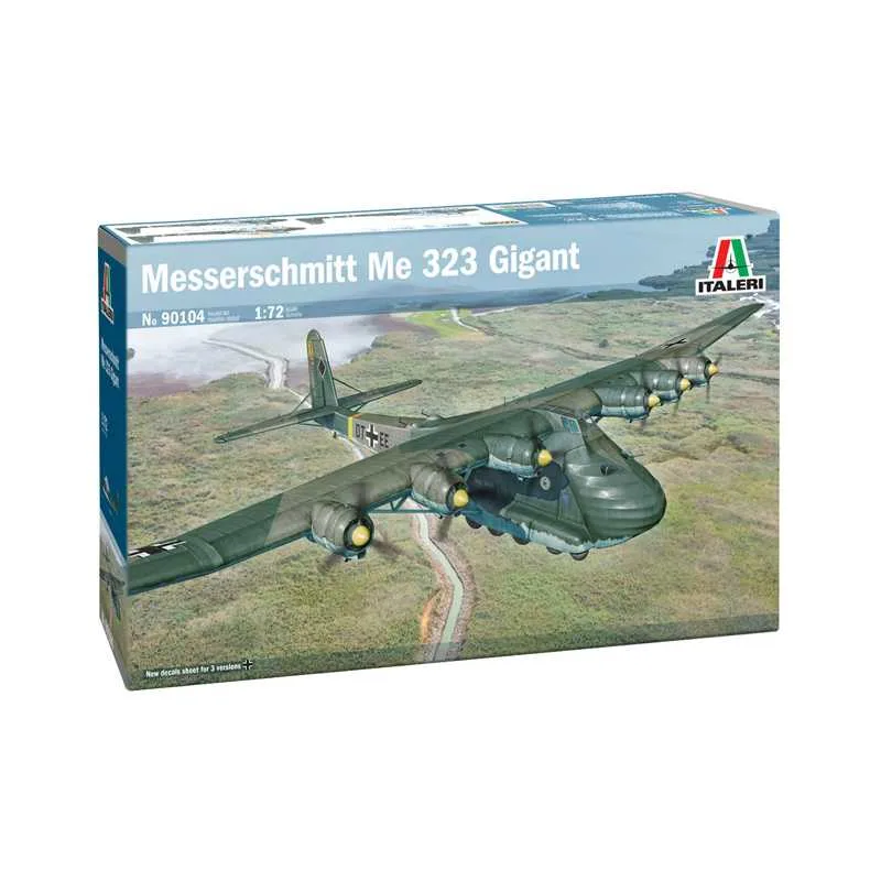 Italeri Model Kit lietadlo 90104 - Messerschmitt Me 323 Gigant (1:72)