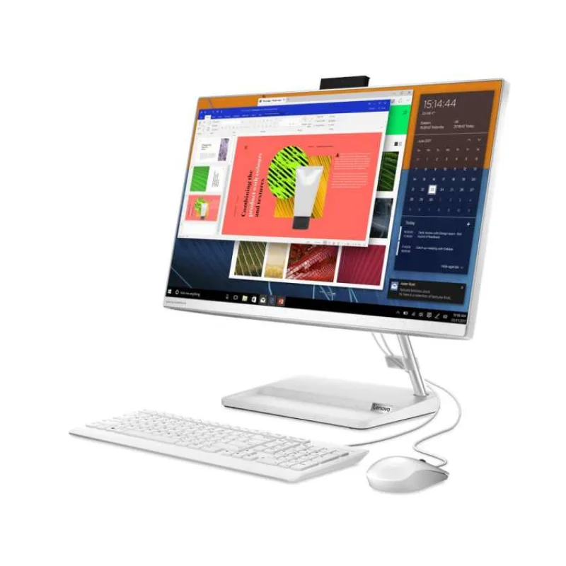 Lenovo IdeaCentre AIO 3 24ALC6 Ryzen5 7430U 16GB 1TB-SSD 23.8"FHD IPS IntegrRadeon Win11Home White (F0G10152CK)