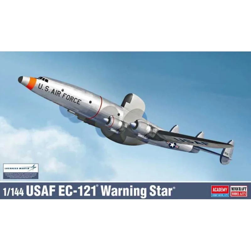 Academy Model Kit lietadlo 12637 - USAF EC-121 Warning Star (1:144)