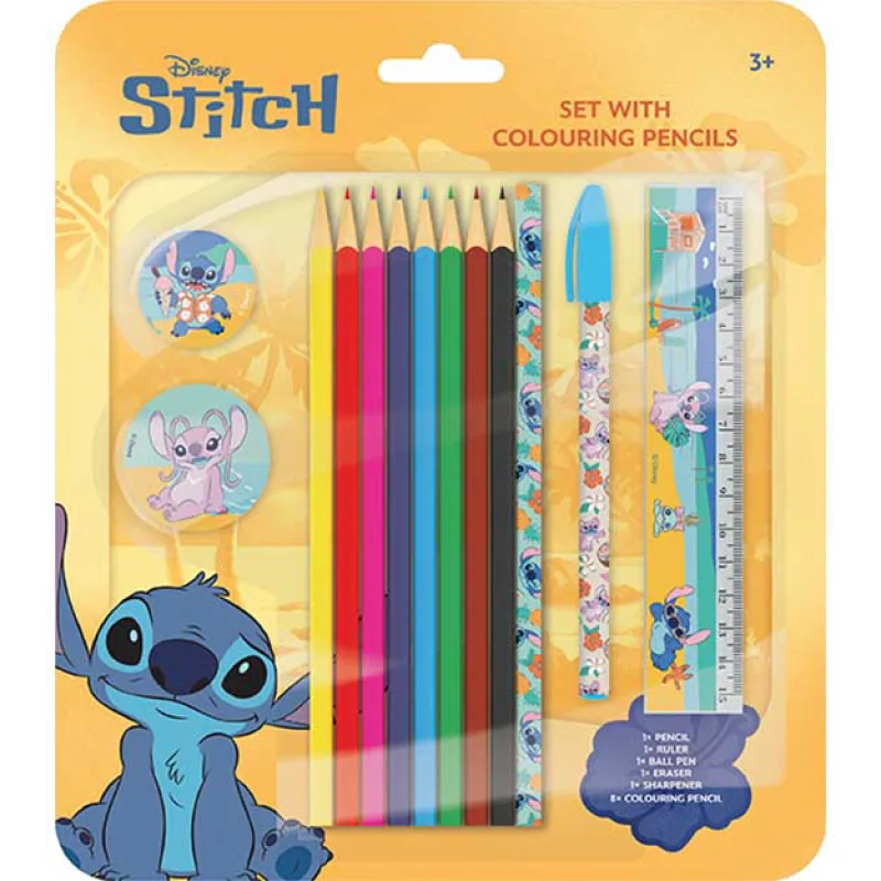 Jiri Models Set s pastelkami Lilo & Stitch