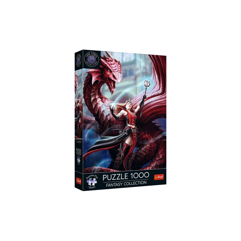 Trefl Puzzle Fantasy Collection: Scarlet Mage 1000 dielikov 48x68,3cm v krabici 27x40x6cm