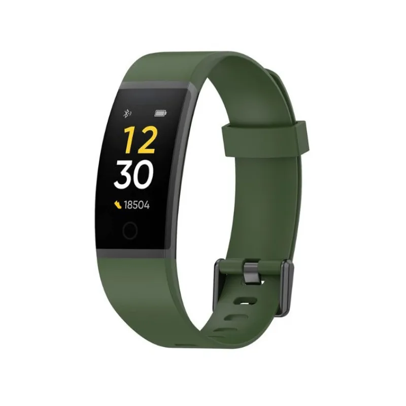 Silikonový řemínek tmavě zelený pro Realme Band ESES 1530002702