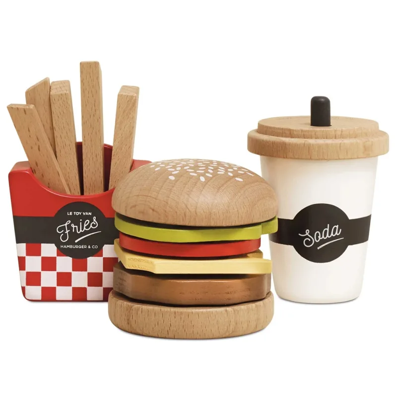 Le Toy Van Le Toy Van Gurmánska sada s hamburgerom