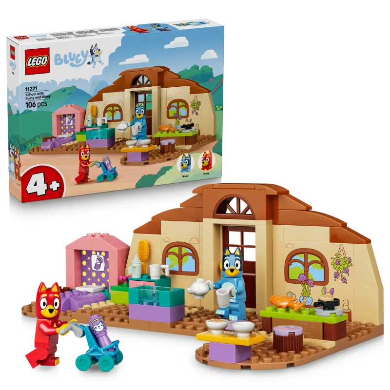 Lego Škola s Rustym a Bluey