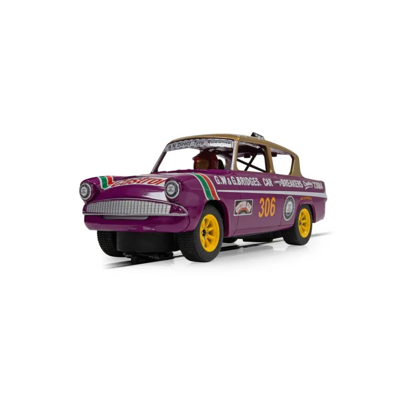 Scalextric Autíčko Touring SCALEXTRIC C4584 - Ford Anglia 105e George Polley 306 (1:32)