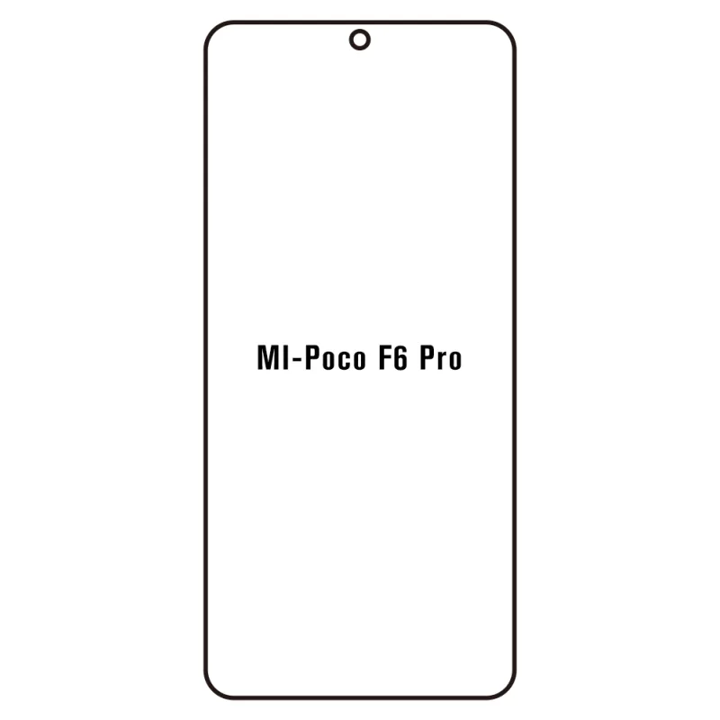 Sunshine Xiaomi Poco F6 Pro Predná Hydrogél ochranná fólia Strih: Kompatibilná s krytom 2, Typ fólie: Anti-Spy (Privacy)