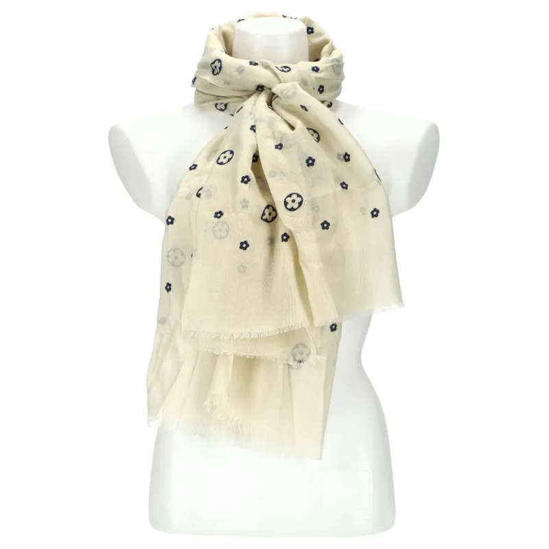 Cashmere Dámska letná šatka 186x68 cm béžová