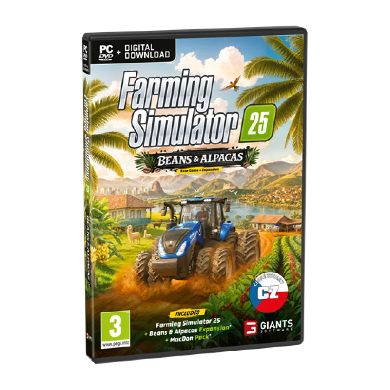 GIANTS SOFTWARE PC - Farming Simulator 25: Beans & Alpacas Edition 4064635101255