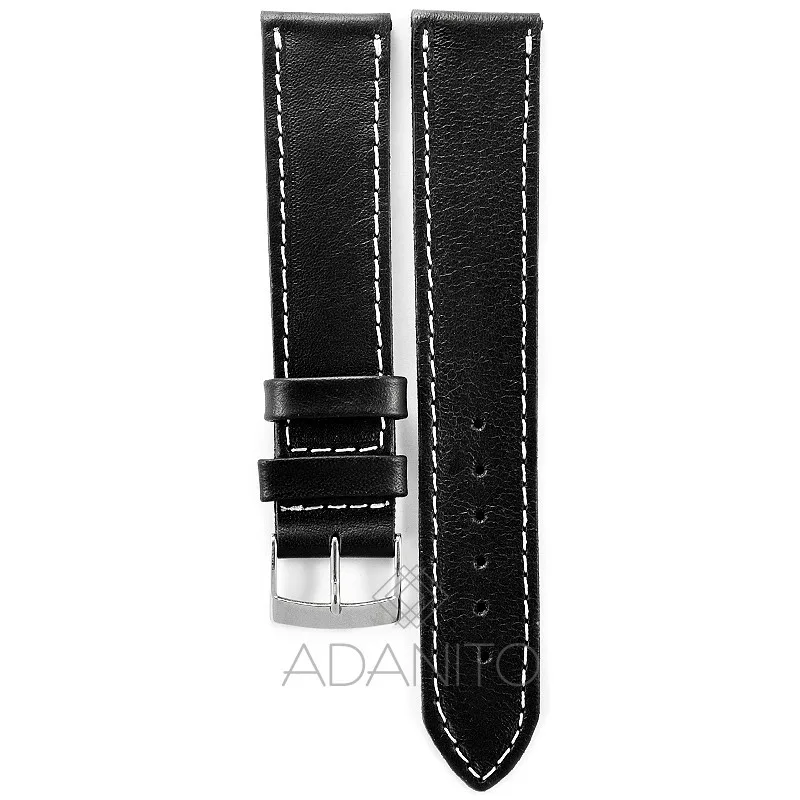 XXL predĺžený kožený remienok na hodinky ADANITO 103AM1WW22