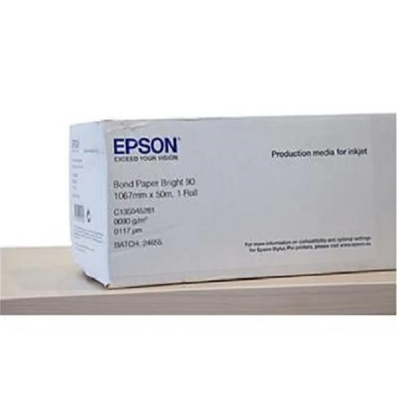 EPSON Bond Paper Bright 90, 1067mm x 50m C13S045281